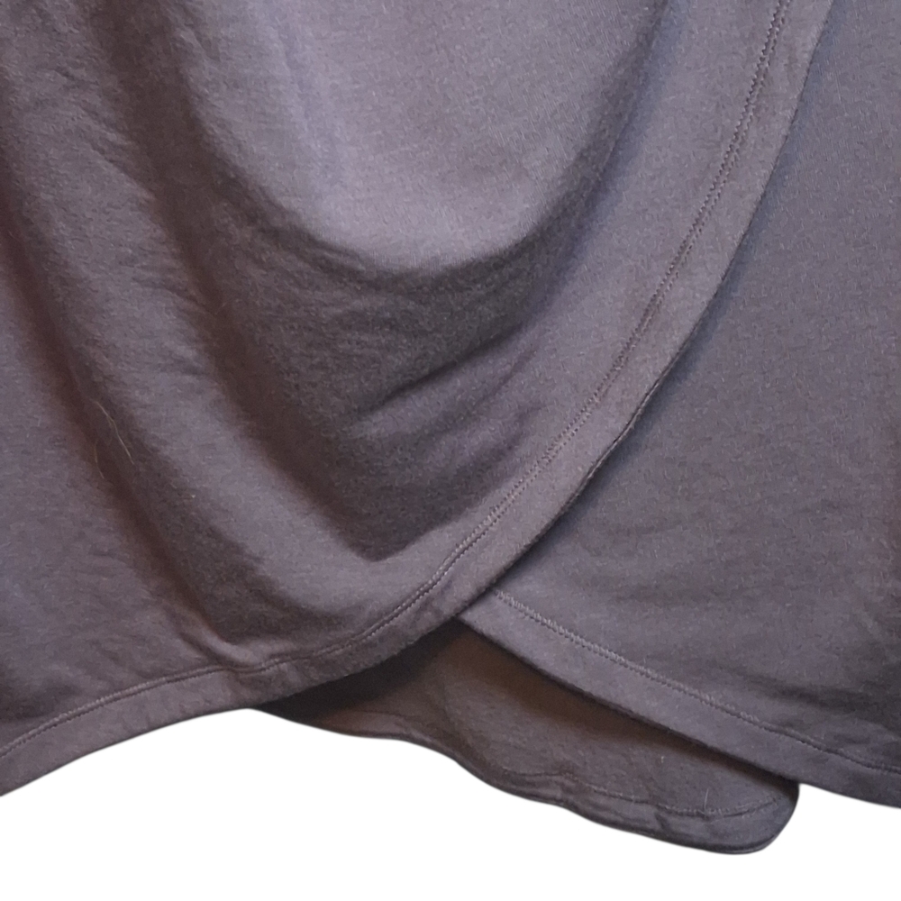 NWT Athleta Women's Purana Wrap Hoodie Sz SP Ribbed Sleeves - Picture 4 of 8